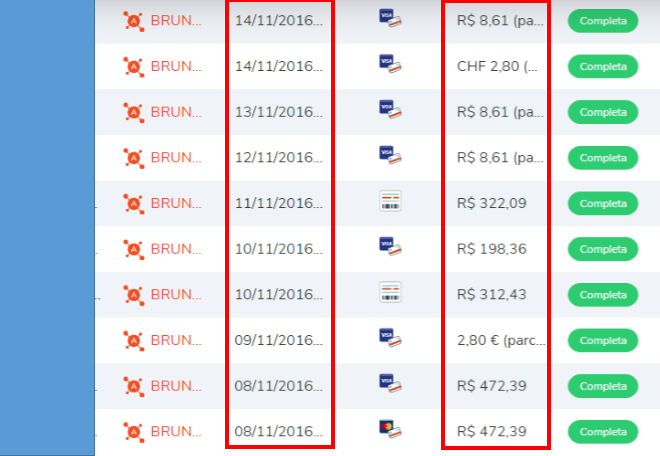 meus resultados com o curso do Bruno Picinini